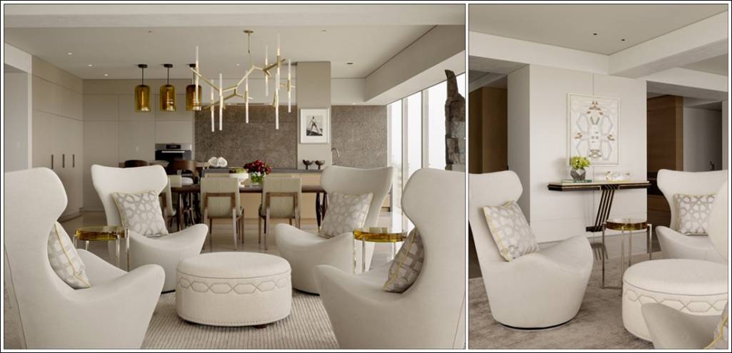 Create Magic with Four Chairs in Living Room