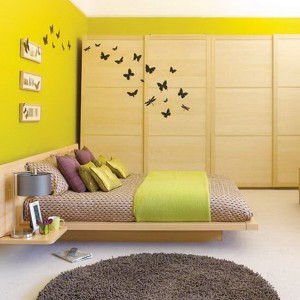 Creative Bedroom Wall Art Sticker Ideas