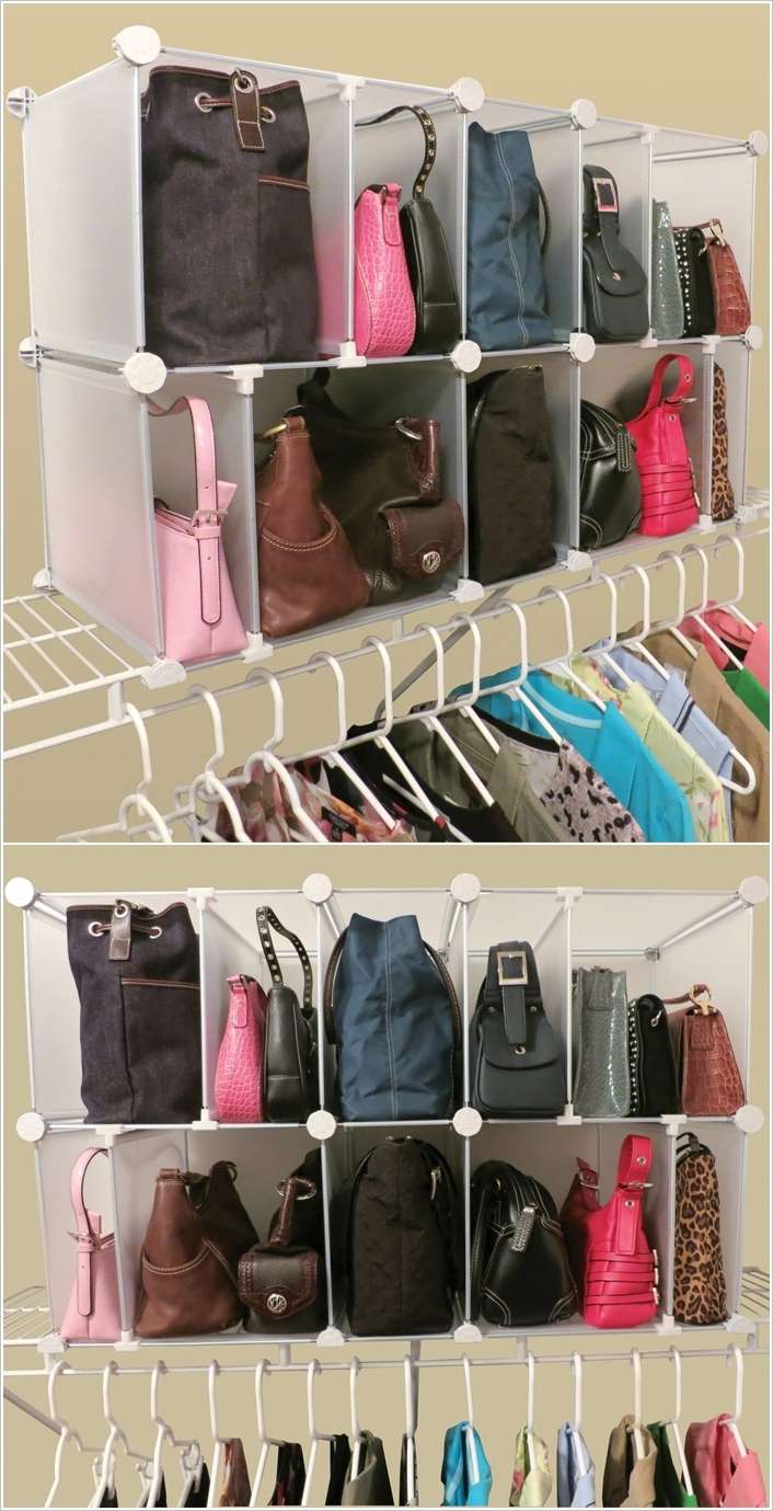 17 Clever Handbag Storage Ideas and Solutions