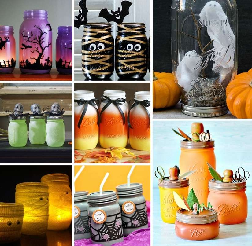 21 Spooktacular Ways to Use Mason Jars for Halloween