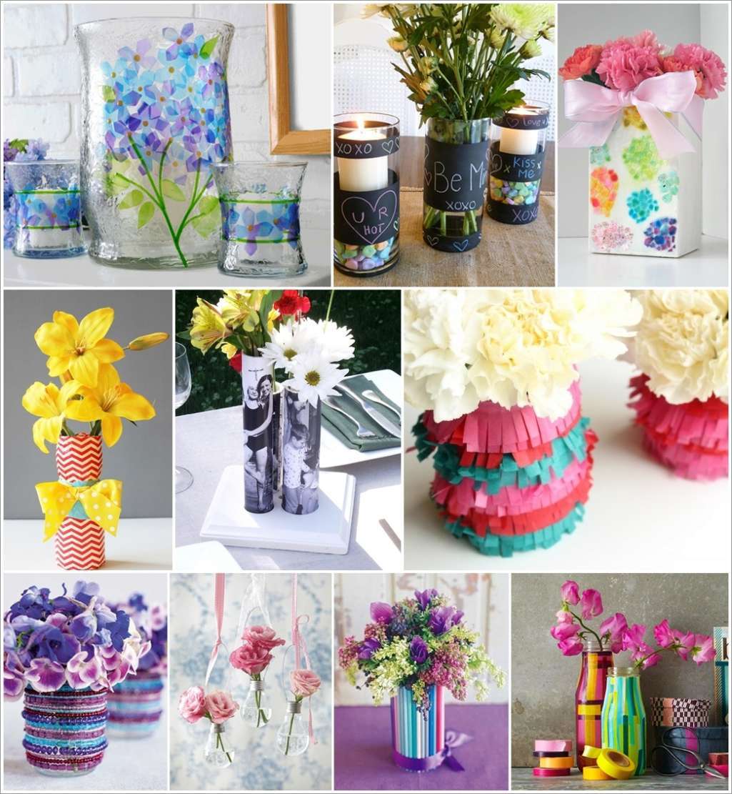 35 Creative DIY Flower Vase Ideas For Your Home