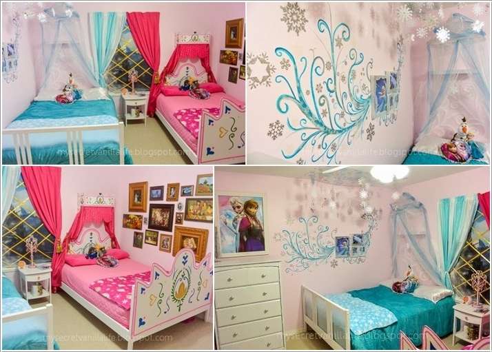 10 Frozen Movie Inspired Kids Room Decor Ideas