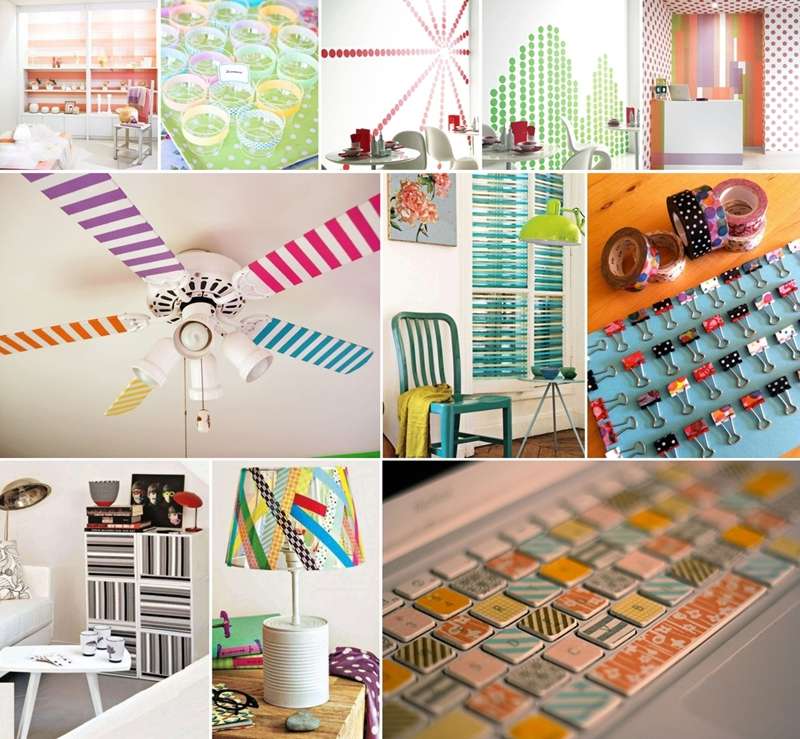 56 Fabulous Ideas To Decorate With Washi Tape