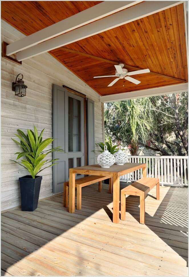 10 Awesome Porch Ceiling Ideas For Your Home