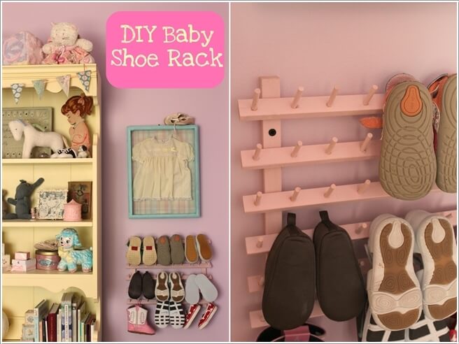 baby girl shoe rack