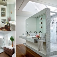 10 Amazing Bathroom Partition Options You Will Admire