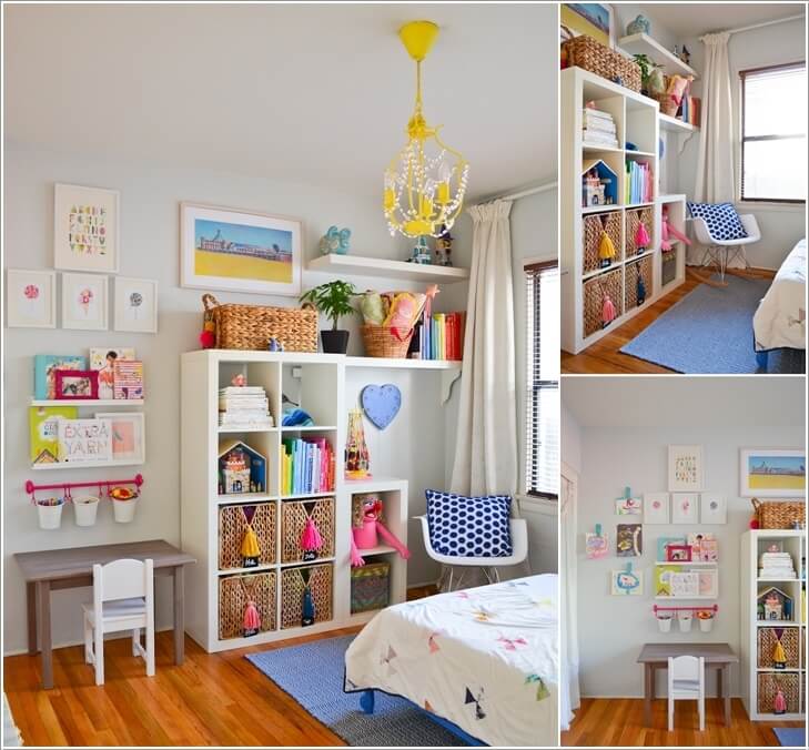 5 Clever Ways to Save Space in a Small Kids' Room 4