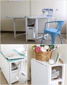 10 Cool DIY Craft Table Ideas for Your Craft Room