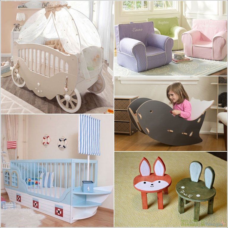 15 Super Cute Baby and Toddler Furniture Designs