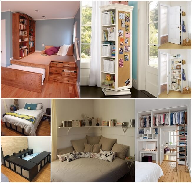 Minimalist Small Bedroom Organization Ideas for Simple Design