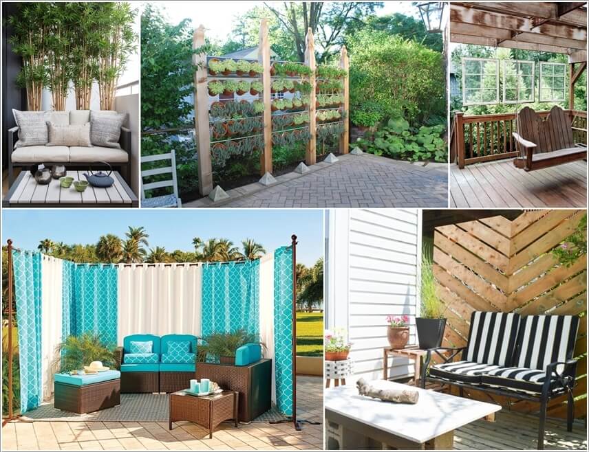 15 DIY Outdoor Privacy Screen Ideas