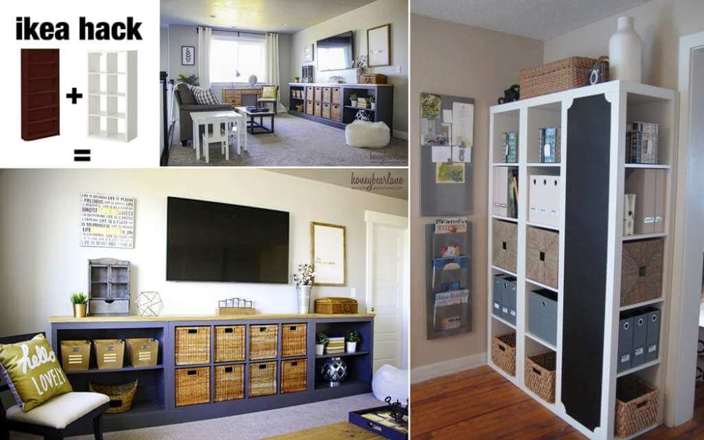 Clever Ikea Expedit Hacks