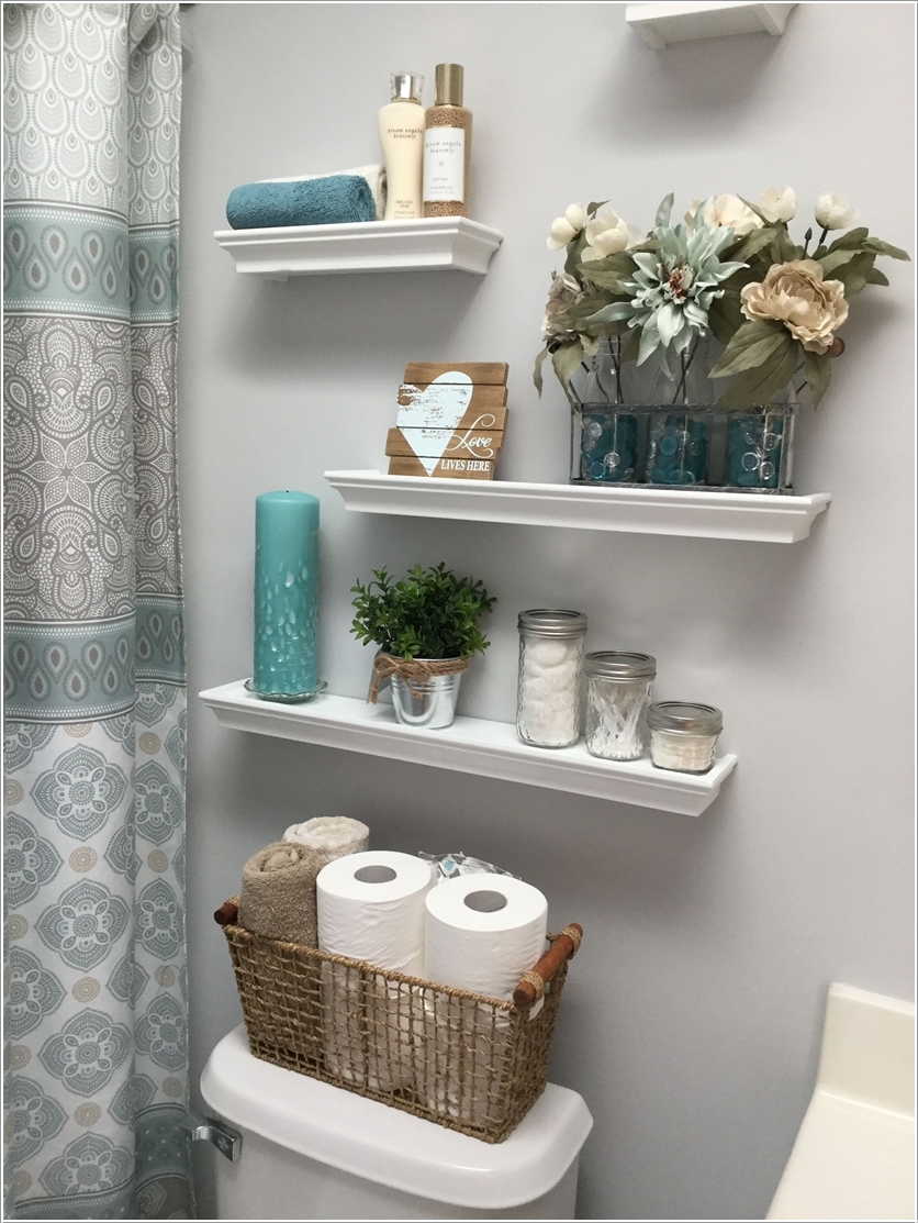 10 Beautiful Bathroom Shelving Units