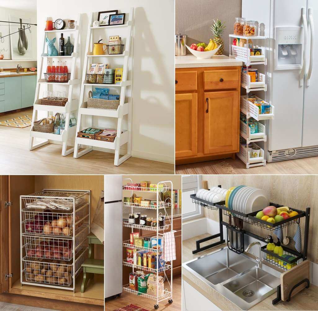 10 Kitchen Racks To Keep Clutter Away