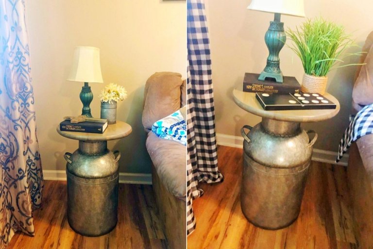 5 DIY Side Tables for Your Living Room