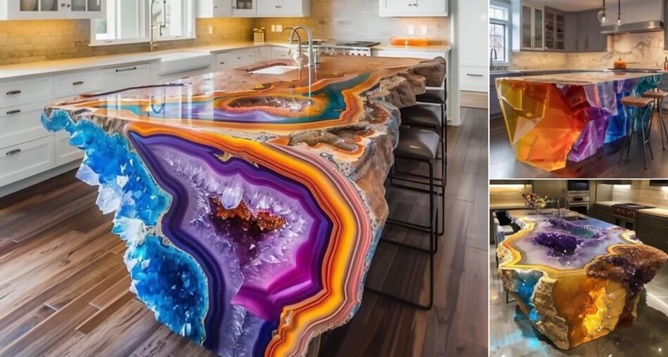 Geode Home Decor Ideas 