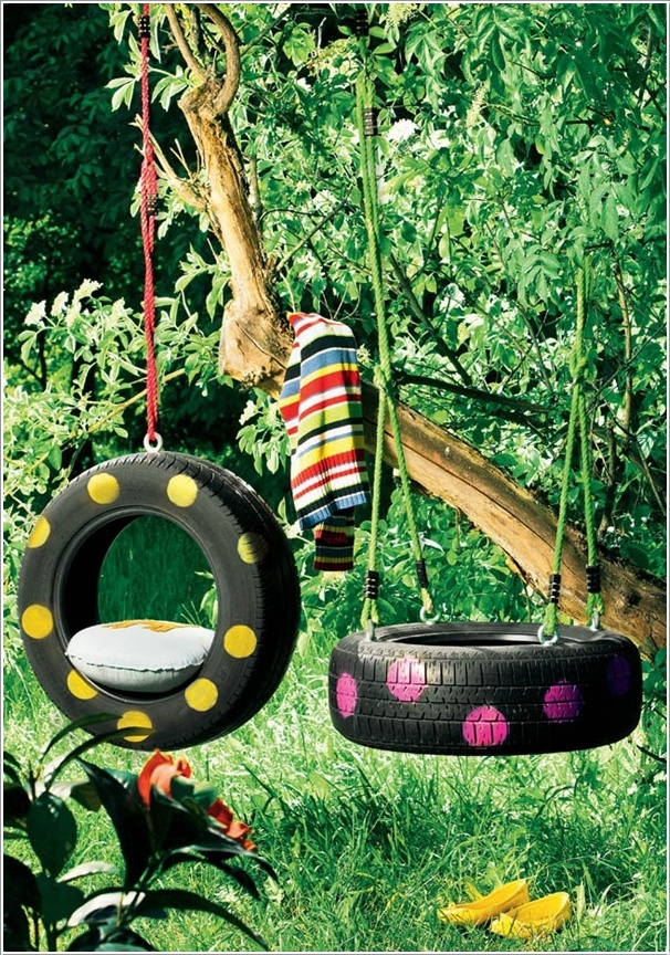 Fun Filled Tire Swings