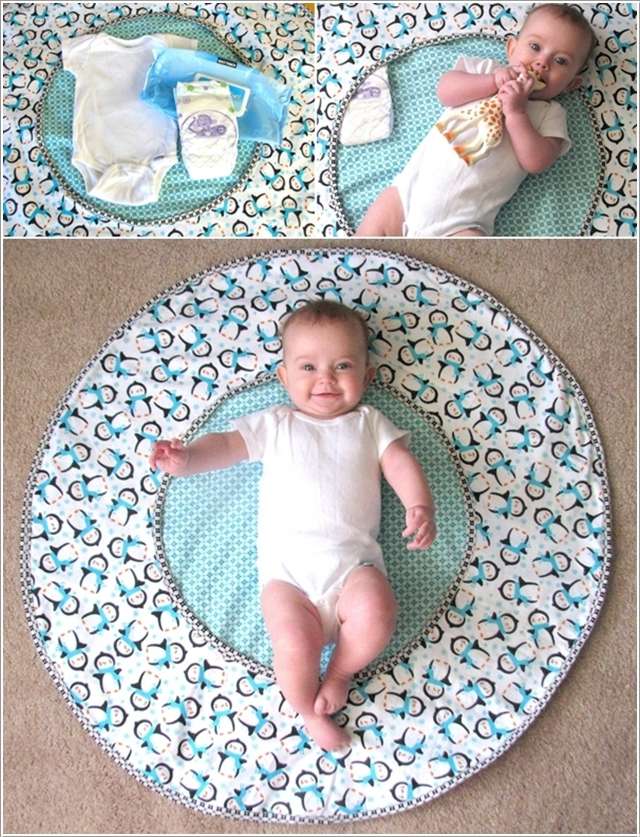 A Play Mat With Hidden Storage