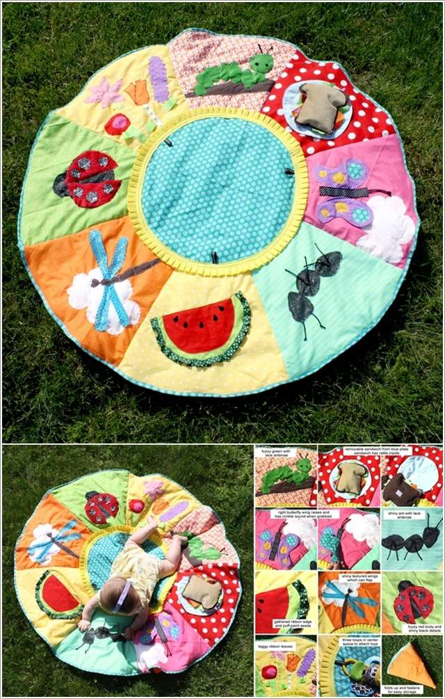 A Colorful Picnic Play Mat