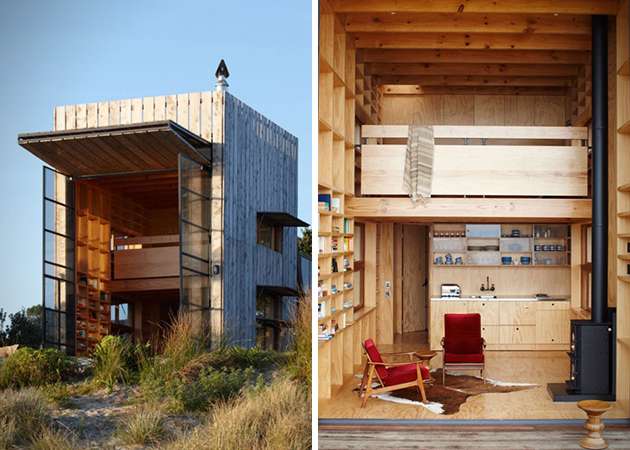 Tiny Sled Beach Hut