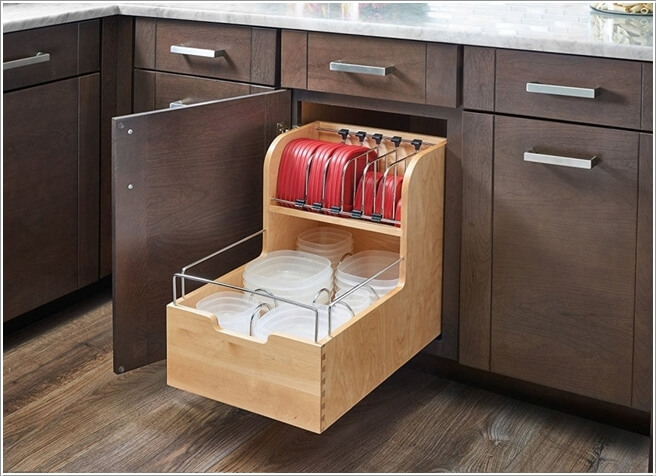 Invest in a Pull Out Rack That Can be Installed Inside a Cabinet