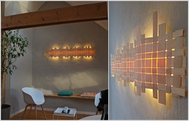 A Handcrafted Woven Wood Lamp; Now That’s Something Out of The Box!