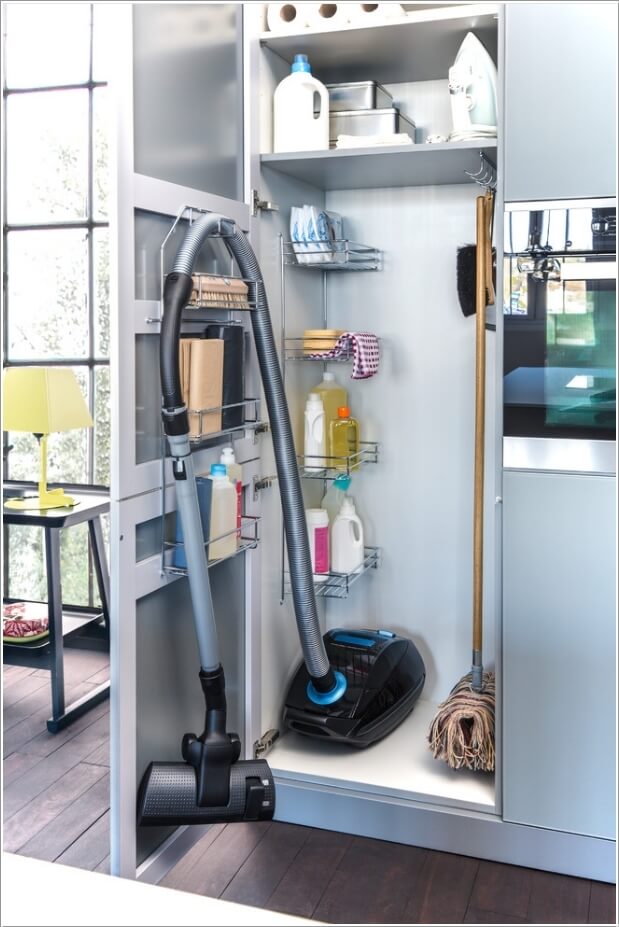 Store It in a Utility Cabinet