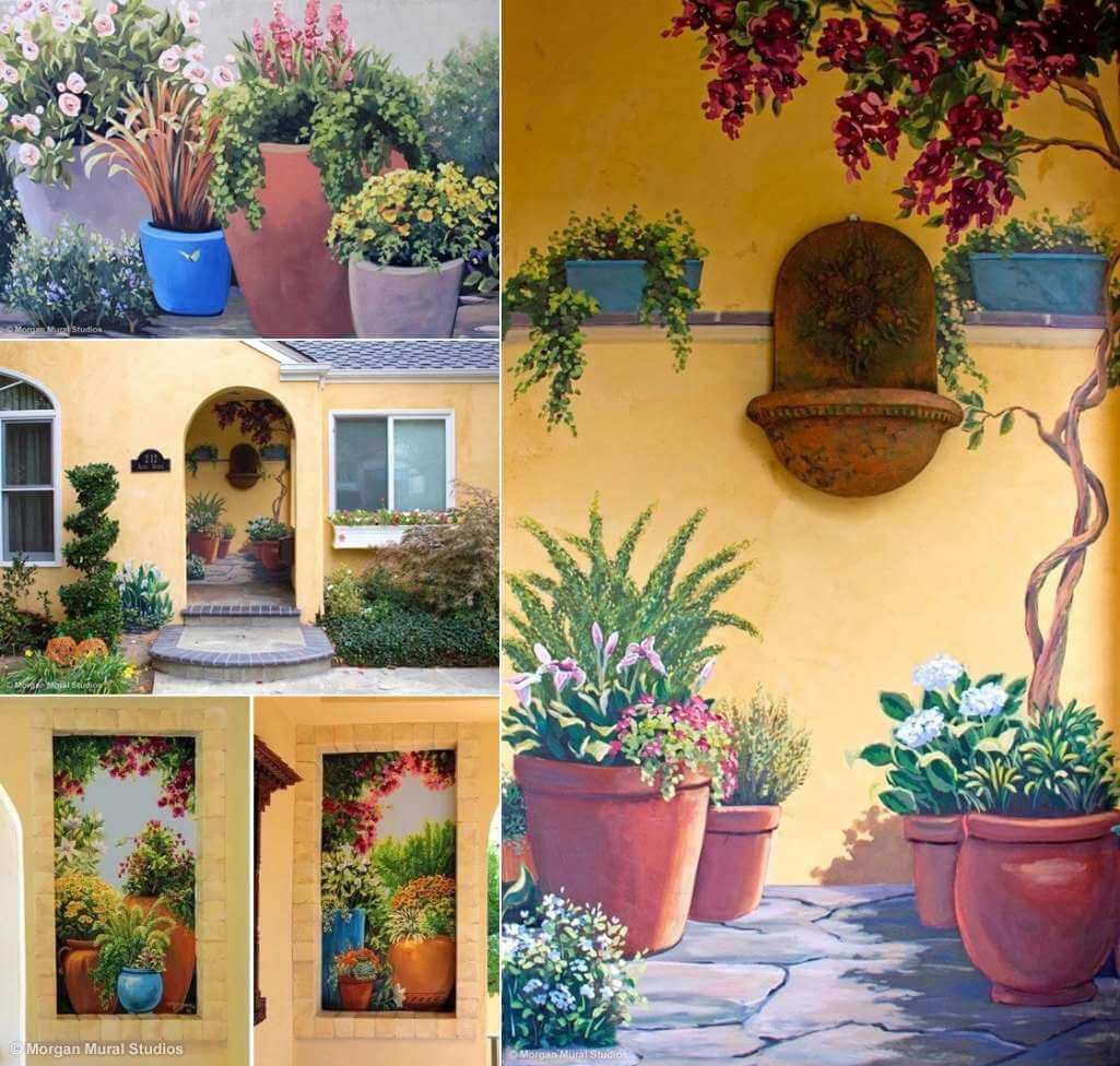Paint Huge Flower Pots That Will Stay Evergreen Forever