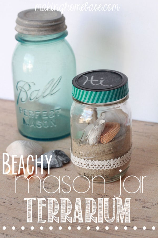 A Beachy Terrarium