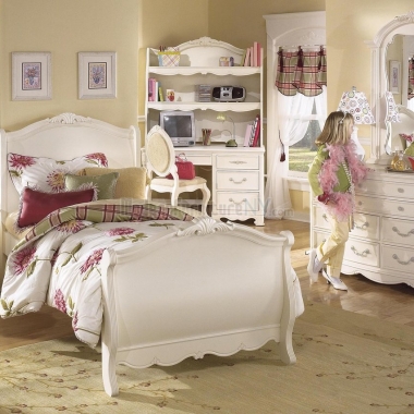 pink girls bedroom set
