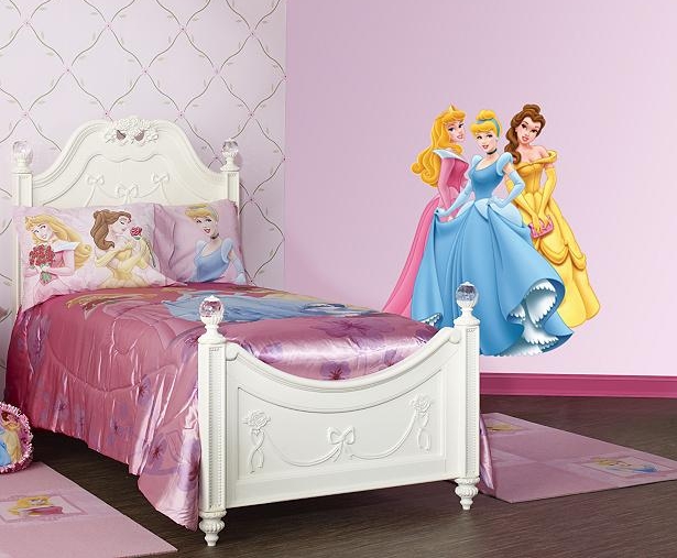 Princess Themed Wall Stickers for Little Girls!