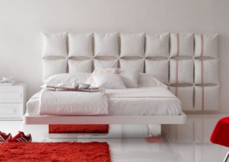 cushioned headboard