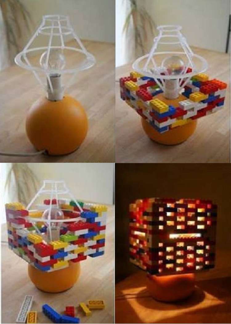 Daily Dose of Awesomness DIY Lego Lamp