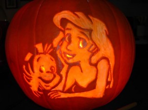 10 Disney Inspired Pumpkins-Perfect for Kids