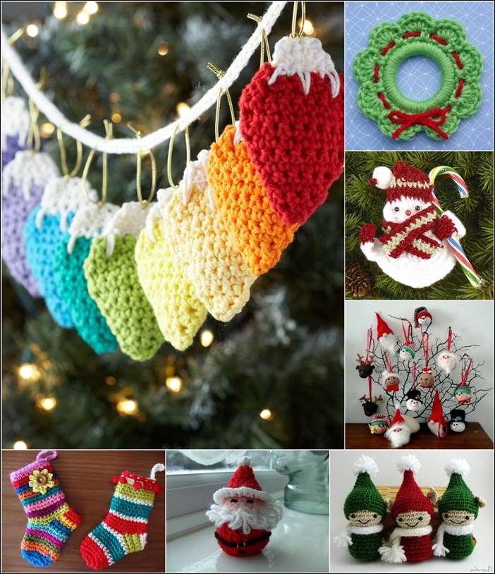 25+ Awesome and Free Crochet Christmas Ornament Patterns