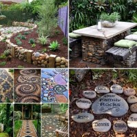 12+ Ideas to Decorate Your Garden with Rocks and Stones