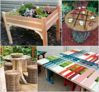 10 Totally Fun DIY Garden Table Ideas for Your Home