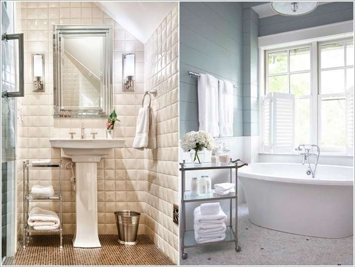 15 Clever Ideas to Boost Your Bathroom’s Storage