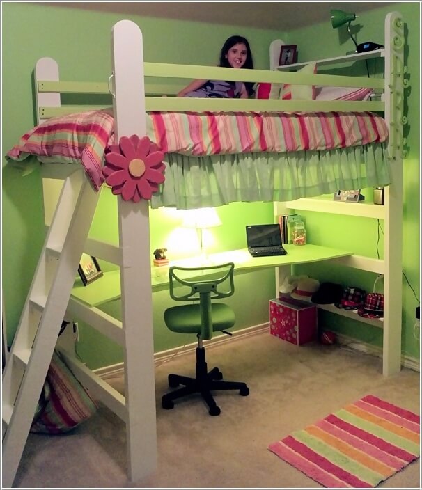 10 Amazing DIY Loft Bed Designs For Your Kids Room