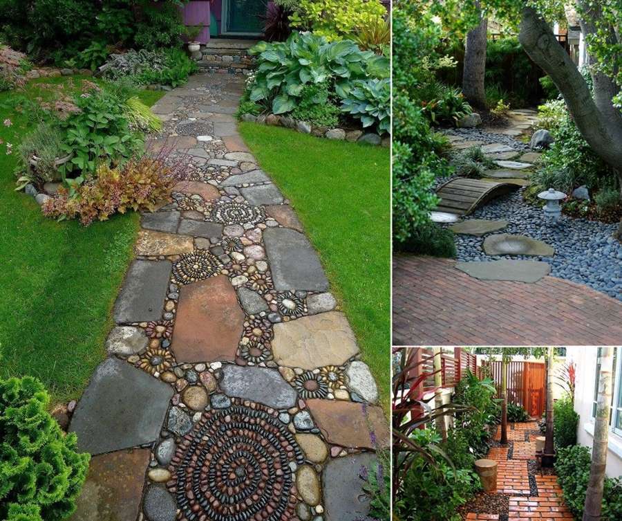 10 Cool Material Combos to Design Your Garden Path