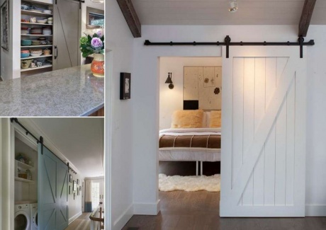 10 Awesome Ways to Decorate Your Home with Barn Doors fi