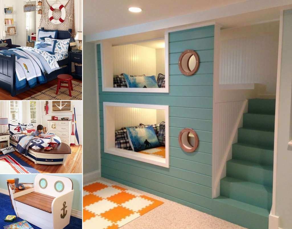 10 Cool Nautical Kids Bedroom Decorating Ideas