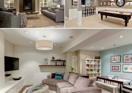 10 Interesting Ideas for Decorating a Basement fi