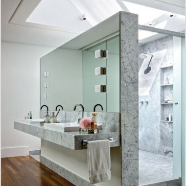 10 Amazing Bathroom Partition Options You Will Admire  1