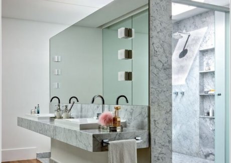 10 Amazing Bathroom Partition Options You Will Admire  1