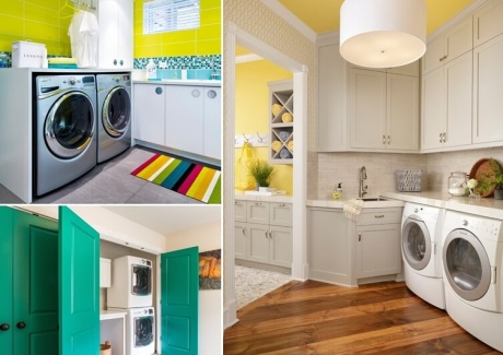 8 Cheerful Ideas to Color Up Your Laundry Room fi