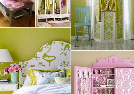 Here are Some Fabulous Projects to Make with a Roll of Wallpaper fi