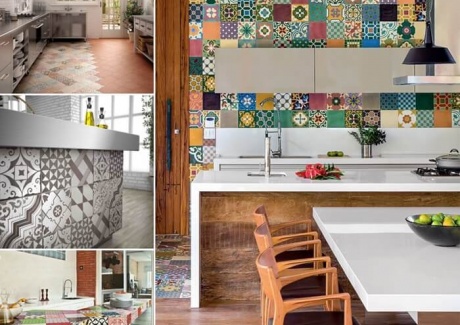 Give Your Kitchen a New Life with Patchwork Design Details fi