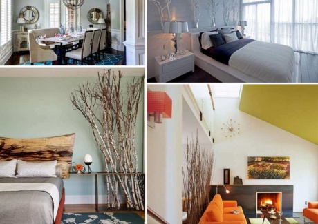 16 Awesome Ideas to Decorate Your Home with Branches fi