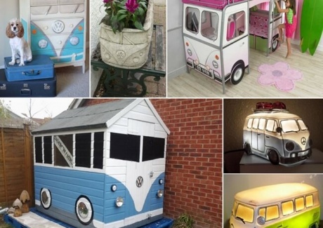 10 Cool VW Camper Inspired Home Decor Ideas fi